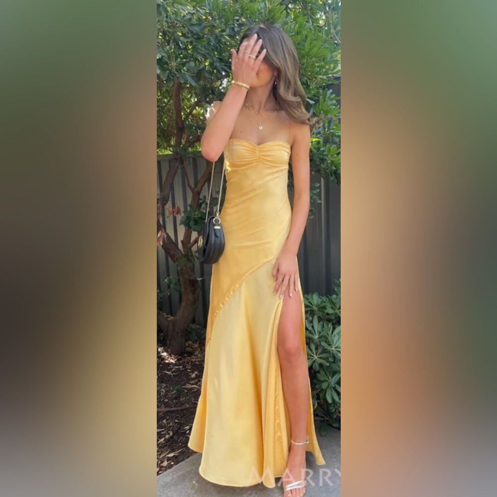 Gorgeous Satin Spaghetti Straps Mermaid Long Evening